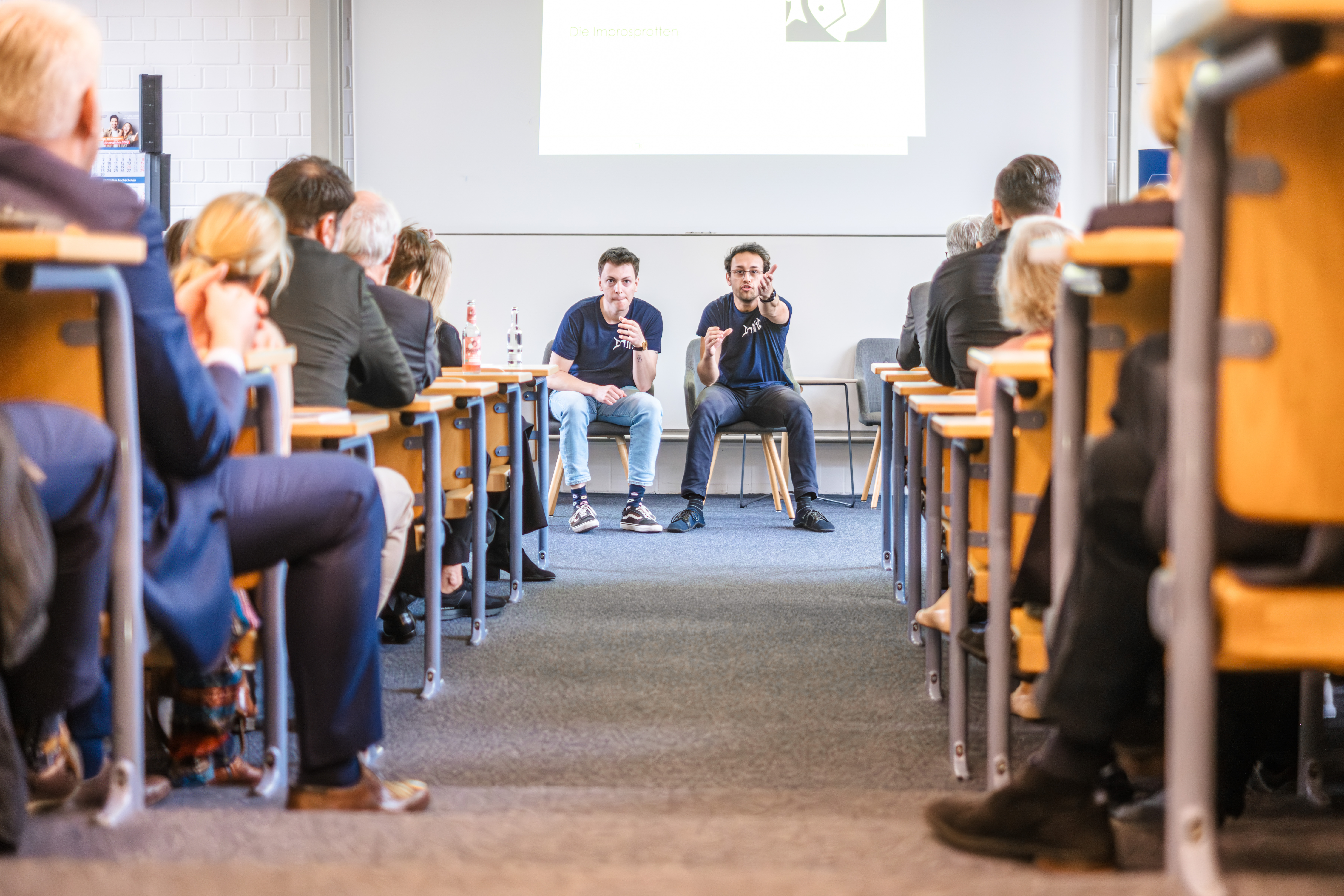 Improsprotten, Foto von Marcus Knopp
                    (c) bei der Jubilumsfeier der Technischen Akademie
                    Nord (Oktober 2024)